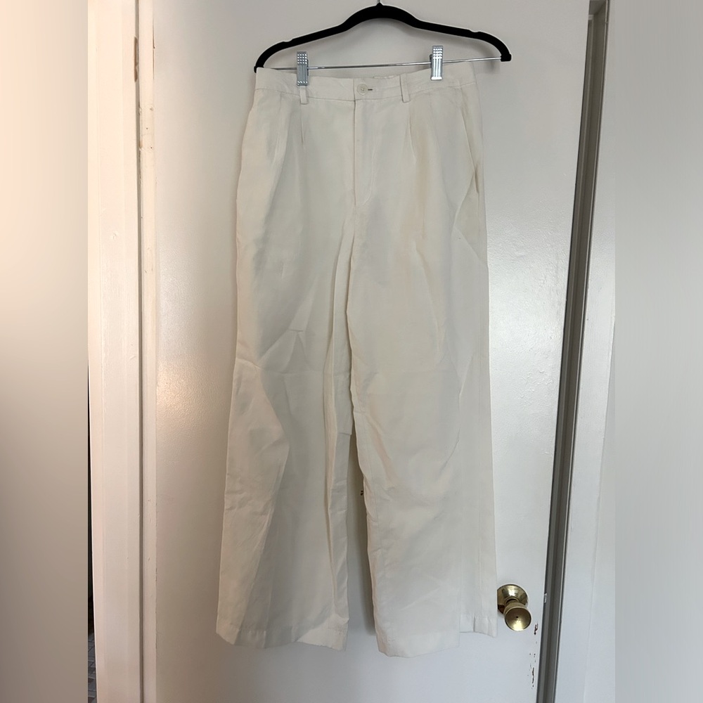 Uniqlo linen blend trouser